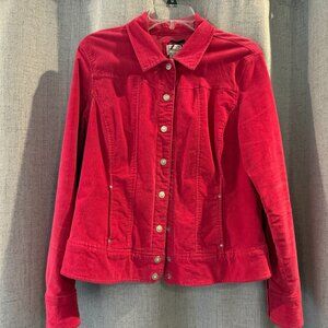 Liv A Little Corduroy Pink jacket Size L